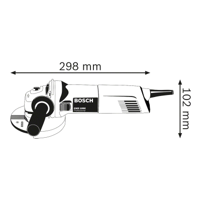 Mini amoladora BOSCH - GWS 1000
