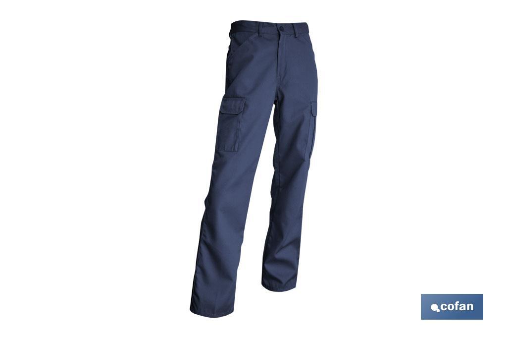 PANTALON TRABAJO SERVET 245 gms/m GRIS T-52 (PACK: 1 UDS)