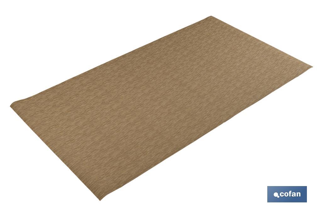 ALFOMBRA ANTIDESLIZANTE RUGOSA BEIGE 130 X 70 CM (PACK: 1 UDS)