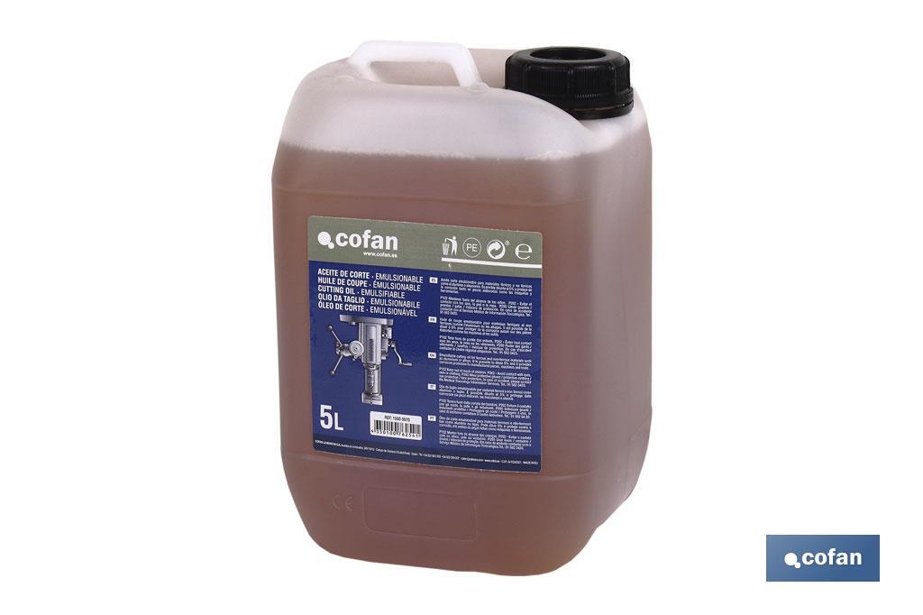 ACEITE DE CORTE EMULSIONABLE 5 L