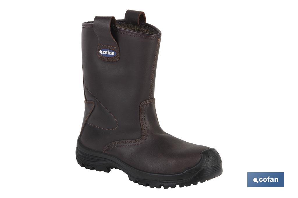 BOTA PIEL FORRADA SEGURIDAD S3 (MODELO MEGAN) T-40 (PACK: 1 UDS)