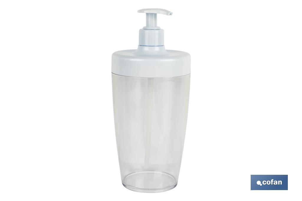 DOSIFICADOR DE JABON BLANCO  870 ml venta unitaria