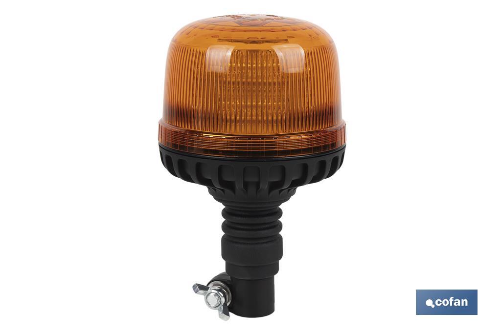 Luz Estacionaria destellante Led Naranja Clase 1 | ECE R65 | Para soporte flexible de 12/24 V | Clasificación de Protección IP6